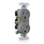 Leviton TBR15-S2G lex Receptacle Outlet