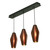 AFX Lighting MLAP13***LNR3 Mila 3 Light Linear Pendant