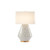 Majestic Lighting TL1261 19_ Zebra Pattern Ceramic Table Lamp