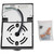 Sunlite 85123-SU 8/10/15/25W 120-277V 30/40/50K Dimmable Mini Wall Pack Outdoor Fixture with Photocell Oil, Rubbed Bronze