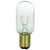 Sunlite 41751-SU 25W 120V Double Contact Bayonet (BA15d) Clear T8 Tube Bulb - Pack of 10