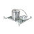 Nora Lighting NHM2-615LE6EM 6" Marquise II AT Non-IC New Construction Housing, 18W, 1500L, 120-277V 0-10V Dimming, EM