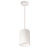 Nora Lighting NYLM-5ST30XWWLE4/60 5" iLENE 60" Stem Mount Mini Cylinder, 2000lm, 40W, 3000K, White, 120V Triac/ELV/0-10V & 277V 0-10V Dimming