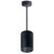 Nora Lighting NYLM-5ST30XBBLE4/24 5" iLENE 24" Stem Mount Mini Cylinder, 2000lm, 40W, 3000K, Black, 120V Triac/ELV/0-10V & 277V 0-10V Dimming