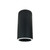 Nora Lighting NYLS2-6S35130MBBB3 6" CYL SURFACE 3500L 30K REF. MED FLOOD. BLK/BLK FLANGE 120V Triac/ELV BLK CYL