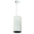 Nora Lighting NYLS2-6C15140FDWW6AC 6" CYL PENDANT 1500L 40K REF, FLD, DIFF/WHITE FLANGE 120V BLK CYL 120-277V 0-10V