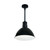 Nora Lighting NRLM-10ST2030BWLE4/24 10" RLM 24" Stem Mounted LED Shade, 2000lm, 3000K, Black/White, 120V 0-10V/Triac/ELV & 277V 0-10V Dimming