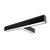 Nora Lighting NLUD-T334B "T" Shaped L-Line LED Indirect/Direct Linear, 5027lm / Selectable CCT, Black Finish