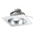 NLCBC2-65327DW/ALE4 - 6" Cobalt Click LED Retrofit, Square Reflector with Round Aperture, 750lm / 10W, 2700K, Diffused Clear Reflector / White Flange, 120V-277V input; Triac / ELV / 0-10V dimming - Nora Lighting