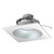 Nora Lighting NLCBC2-65335HZW/ALE4 6" Cobalt Click LED Retrofit, Square Reflector with Round Aperture, 750lm / 10W, 3500K, Haze Reflector / White Flange, 120V-277V input; Triac / ELV / 0-10V dimming