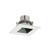 Nora Lighting NLCBC2-45630PW/10LE4 4" Cobalt Click LED Retrofit, Square Reflector, 1000lm / 12W, 3000K, Pewter Reflector / White Flange, 120V-277V input; Triac / ELV / 0-10V dimming