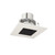 Nora Lighting NLCBC2-45635BW/10LE4 4" Cobalt Click LED Retrofit, Square Reflector, 1000lm / 12W, 3500K, Black Reflector / White Flange, 120V-277V input; Triac / ELV / 0-10V dimming