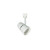 Nora Lighting NTE-875L9CDX15W/J MAC XL LED Track Head, 1000lm, 15W, Comfort Dim, 90+ CRI, Spot/Flood, White, J-Style