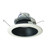 Nora Lighting NLCBC2-65127BW/10LE4 6" Cobalt Click LED Retrofit, Round Reflector, 1000lm / 12W, 2700K, Black Reflector / White Flange, 120V-277V input; Triac / ELV / 0-10V dimming