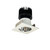 Nora Lighting NIOB-2SNDC27XCMPW/HL 2" Iolite LED Square Reflector with Round Aperture, 1500lm/2000lm/2500lm (varies by housing), 2700K, Specular Clear Reflector / Matte Powder White Flange
