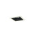 Nora Lighting NMIOT-11-B-F-40X-10-BMPW Iolite MLS 1-Head Trim Kit, Black Flange, 4000K, 1000lm, Black/MPW Fixed Downlt. Trim