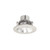 Nora Lighting NLCBC2-45127DW/ALE4 4" Cobalt Click LED Retrofit, Round Reflector, 750lm / 10W, 2700K, Diffused Clear Reflector / White Flange, 120V-277V input; Triac / ELV / 0-10V dimming