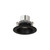 Nora Lighting NLCBC2-45140BB/ALE4 4" Cobalt Click LED Retrofit, Round Reflector, 750lm / 10W, 4000K, Black Reflector / Black Flange, 120V-277V input; Triac / ELV / 0-10V dimming