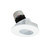 NPR-4RSLCDXMPW - 4" Pearl LED Round Adjustable Slot Aperture Retrofit, 800lm / 12W, Comfort Dim, Matte Powder White Slot Aperture / Matte Powder White Flange - Nora Lighting