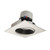Nora Lighting NPR-4SC27XBW 4" Pearl LED Square Adjustable Cone Retrofit, 1000lm / 12W, 2700K, Black Reflector / White Flange
