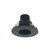 Nora Lighting NIO-4RPH40QBB 4" Iolite LED Round Pinhole, 10-Degree Optic, 850lm / 12W, 4000K, Black Pinhole / Black Flange