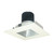 Nora Lighting NIO-4SNDSQ27QHW 4" Iolite LED Square Reflector with Square Aperture, 10-Degree Optic, 850lm / 12W, 2700K, Haze Reflector / White Flange