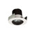 Nora Lighting NIOB-2RC35QBW 2" Iolite LED Round Adjustable Cone Reflector, 10-Degree Optic, 850lm / 12W, 3500K, Black Reflector / White Flange