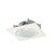 Nora Lighting NLCBS-4538530HZW 4" Cobalt Shallow High Lumen LED Trim, Square/Round Reflector, 850lm, 3000K, Haze/White