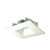Nora Lighting NLCBS-4561227MPW 4" Cobalt Shallow High Lumen LED Trim, Square/Square Regress, 1200lm, 2700K, Matte Powder White