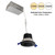 Nora Lighting NM2-2RDC4030BB 2" M2 Round LED Downlight, 400lm / 6W, 3000K, 120V, Matte Black