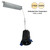Nora Lighting NM1-PRDCL130BB 1" M1+ Round LED Downlight, 600lm / 9W, 3000K, Matte Black finish
