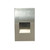 Nora Lighting NSW-730/30BN Ari LED Step Light w/ Vertical Wall Wash Face Plate, 30lm, 2.5W, 90+ CRI, 3000K, Brushed Nickel, 120V Non-Dimming