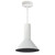 Nora Lighting NYLM-2CONEWB 2" iLENE Fixture Shade, White/Black
