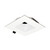 Nora Lighting NIOC-4SNDSQWW 4" Iolite Can-less Square Downlight Trim, White finish