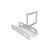 Nora Lighting NLUD-PMCA Daisy Chain Bracket for NLUD (pendant mount), Aluminum Finish