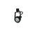 Nora Lighting NTH-112B/A/L GIMBAL PAR20 BLACK "L" ADAPTER