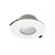 Nora Lighting NIOC-4RPHMPW 4" Iolite Can-less Round Pinhole Trim, Matte Powder White finish