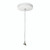 Nora Lighting NLUD-CCW/20 20' Aircraft Mounting Kit for NLUD Series, White Finish