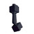Nora Lighting NT-334B Slope Adapter for 2 Wire Track Head, 1 or 2 Circuit Track, Black