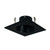 Nora Lighting NL-4810BB 4" BLK BAFFLE, SQ TRIM BLACK