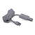 NT-321S - Cord and Plug Set, 12', 1 circuit track, Silver - Nora Lighting