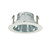 Nora Lighting NL-414 4",LV,REF.,CHROME,WHITE RING