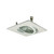 NS-4912W - 4" WH GIMBAL,SQ WHITE TRIM - Nora Lighting