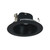 Nora Lighting NL-411B 4",LV,BLACK STEP BAF& RING