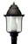 Wave Lighting 124-LR12 VICTORIAN POST TOP W/GLASS CHIMNEY