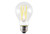 Halco Lighting Technologies 14012 LED A-Shape (A19) Filament Bulb Clear Medium (E26) Base 120V 450 Lumen 15000 hours 82 CRI Dimmable