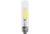 Halco Lighting Technologies 15529 LED Tubular (T9) Filament Bulb Clear Medium (E26) Base 120V 350 Lumen 15000 hours 80 CRI Dimmable