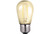 Halco Lighting Technologies 9165 LED S14 Shape Filament Bulb Amber Medium (E26) Base 120V 160 Lumen 15000 hours 82 CRI Dimmable