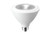 Halco Lighting Technologies HAL16049 LED PAR30S Flood 12W 2700K-5000K Dimmable 40 Degree E26 High CRI White Housing 120V - 1050 Lumen - 50000 hours - 90CRI