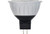 Halco Lighting Technologies HAL8095 LED MR16 Wide Flood 4.5W 2700K or 3000K Dimmable 60 Degree GU5.3 Damp Location Silver-Dark Gray 10-15V - 380 Lumen - 40000 hours - 80CRI